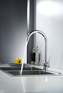 Смеситель для кухни Knotlor KN-51, хром